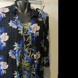 STYLE AND CO. BRAND/10 PETITE/ATTACHED BLOUSE